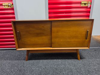 Mid-Century Narrow Media Console (48")
