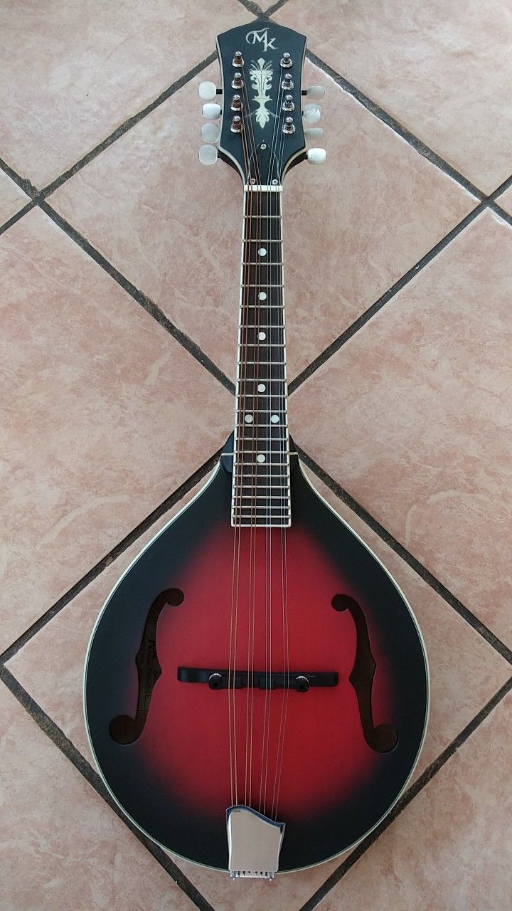 Michael Kelly Mandolin: 100% All Hand Carved Solid Wood