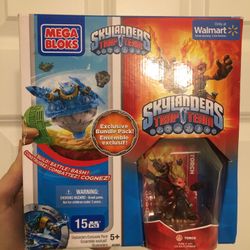 Skylander Trap Tream Mega Bloks WalmarExclusive Bundle Pack- Open Box
