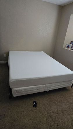 Queen Bed with frame