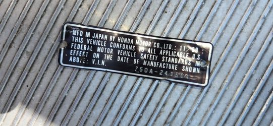 1969 honda 50z parts mini trail parts here!!