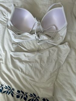 bathing suite white