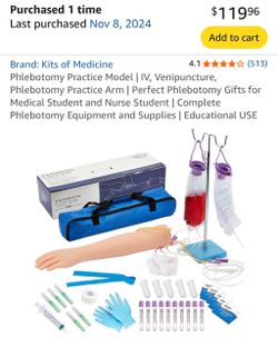 Phlebotomy practice model / IV