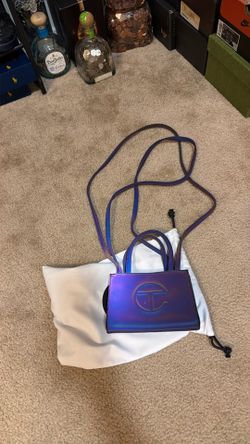Telfar mini bag.