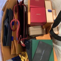 Luxury Brand Boxes & Bags 