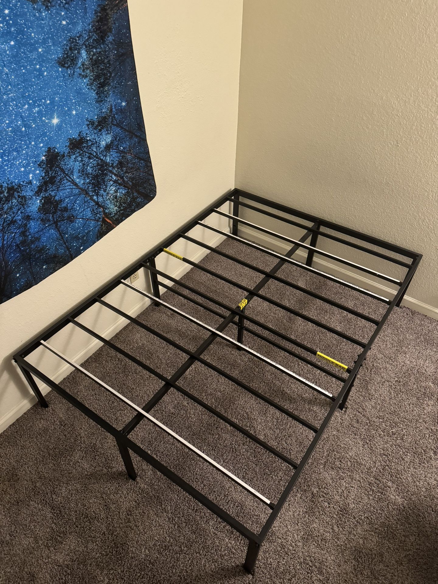 Full Metal Platform Bed