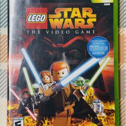 LEGO Star Wars The Video Game  (Xbox, 2005) With Case Tested/Works Fast Shipping