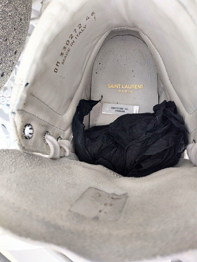 Yves Saint Laurent High Top Size 12