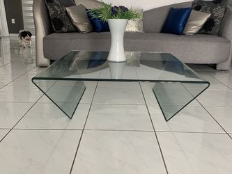 Glass Squared Center Table