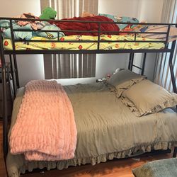 Twin over full bunk bed