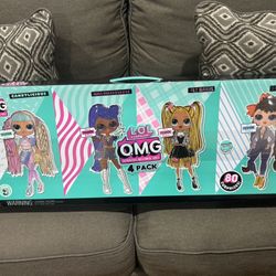LOL Surprise OMG 4 Pack Complete Collection Series 2 New In Box