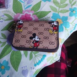 Gucci Mickey Mouse Walt Disney Wallet