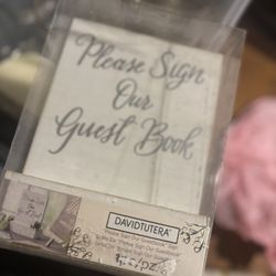 Guest Book Sign Stand