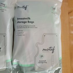 Breast milk Storage Bags Motif