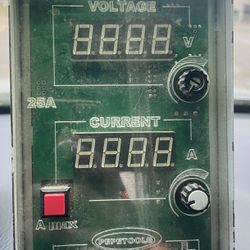  25 Amp Digital Plating Rectifier, model 270.28.