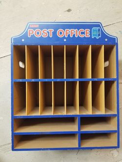 Play post office real wood heavy duty
