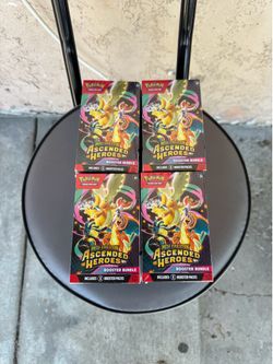 Pokemon Ascended Heroes Booster Bundles