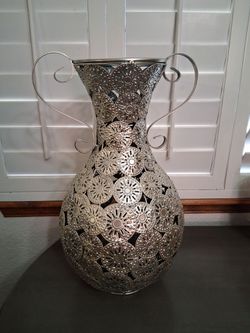 Big Metal Flower Vase