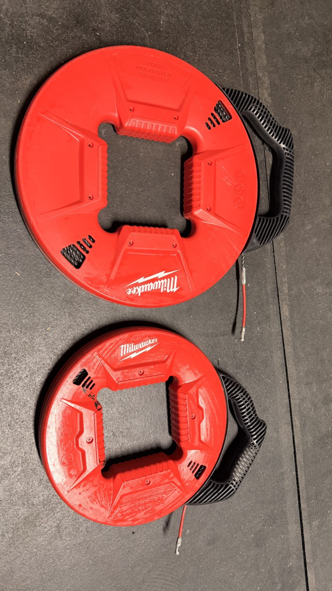 Milwaukee Fish Tape Bundle – 100ft 200ft (Will Sell Separately)