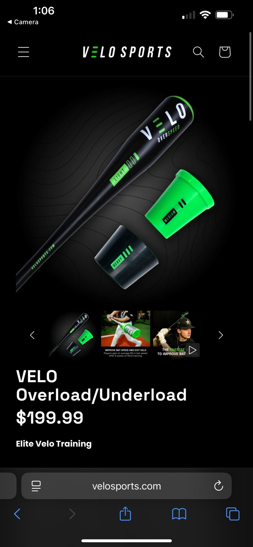 Velo Sports Baseball Training Equipment 
