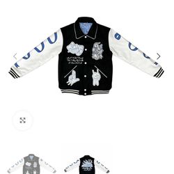 Asaali Ribbon Varsity Jacket 