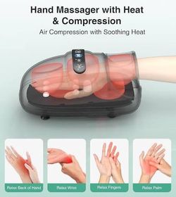 Hand Massager with Heat and Compression