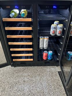 Lanbo Dual Zone Wine and Beverage Cooler