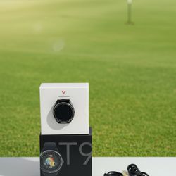 "Voice Caddie T9 Premium Golf GPS Watch - Black - New - Complete in Box"