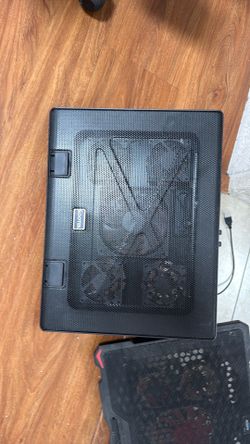 Laptop cooling fan pad