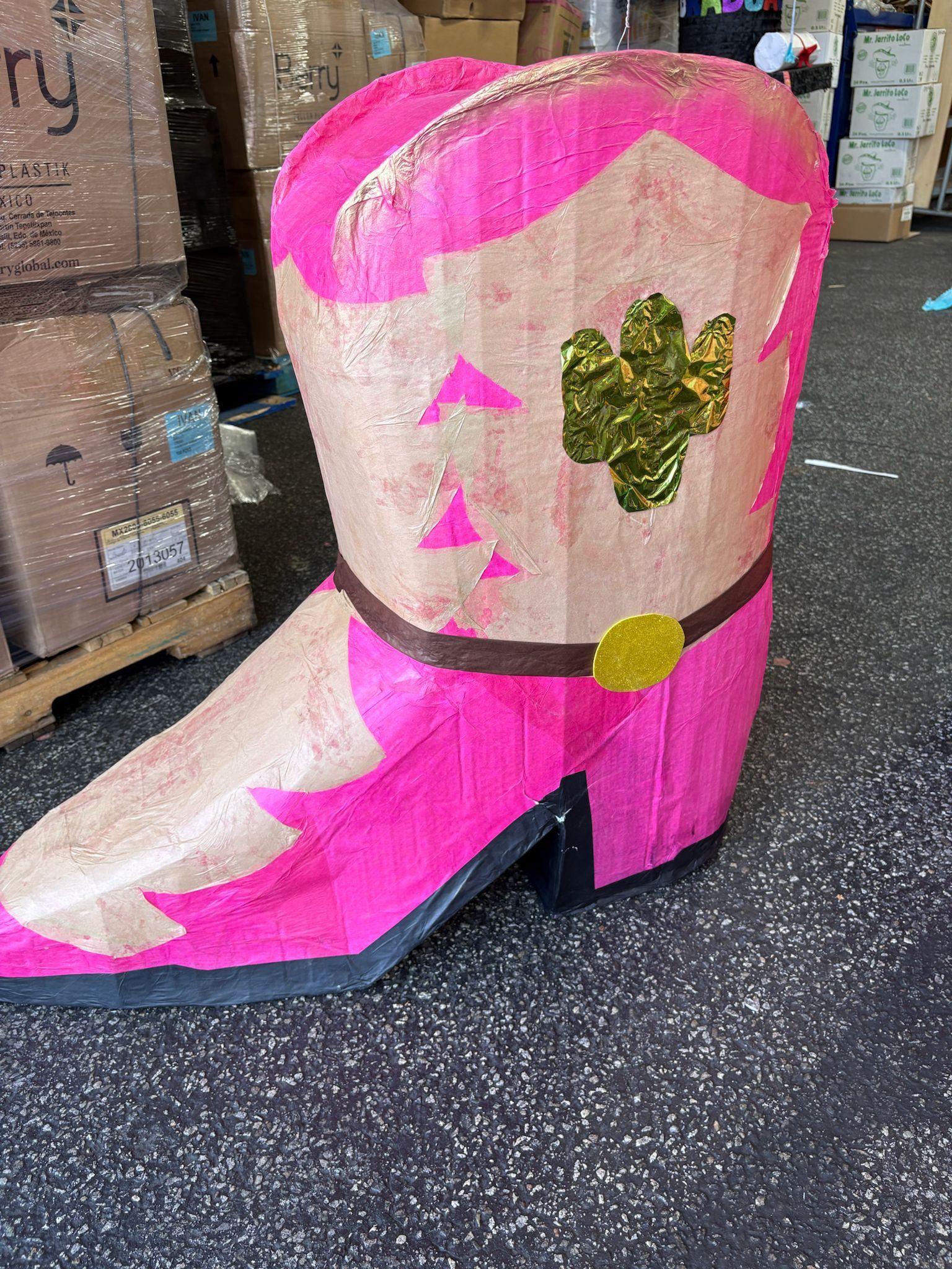 Cowgirl Boot Piñata