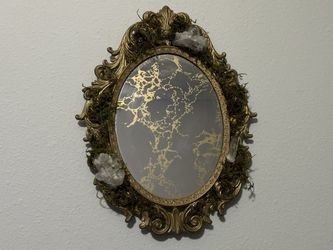 Vintage Moss Mirror