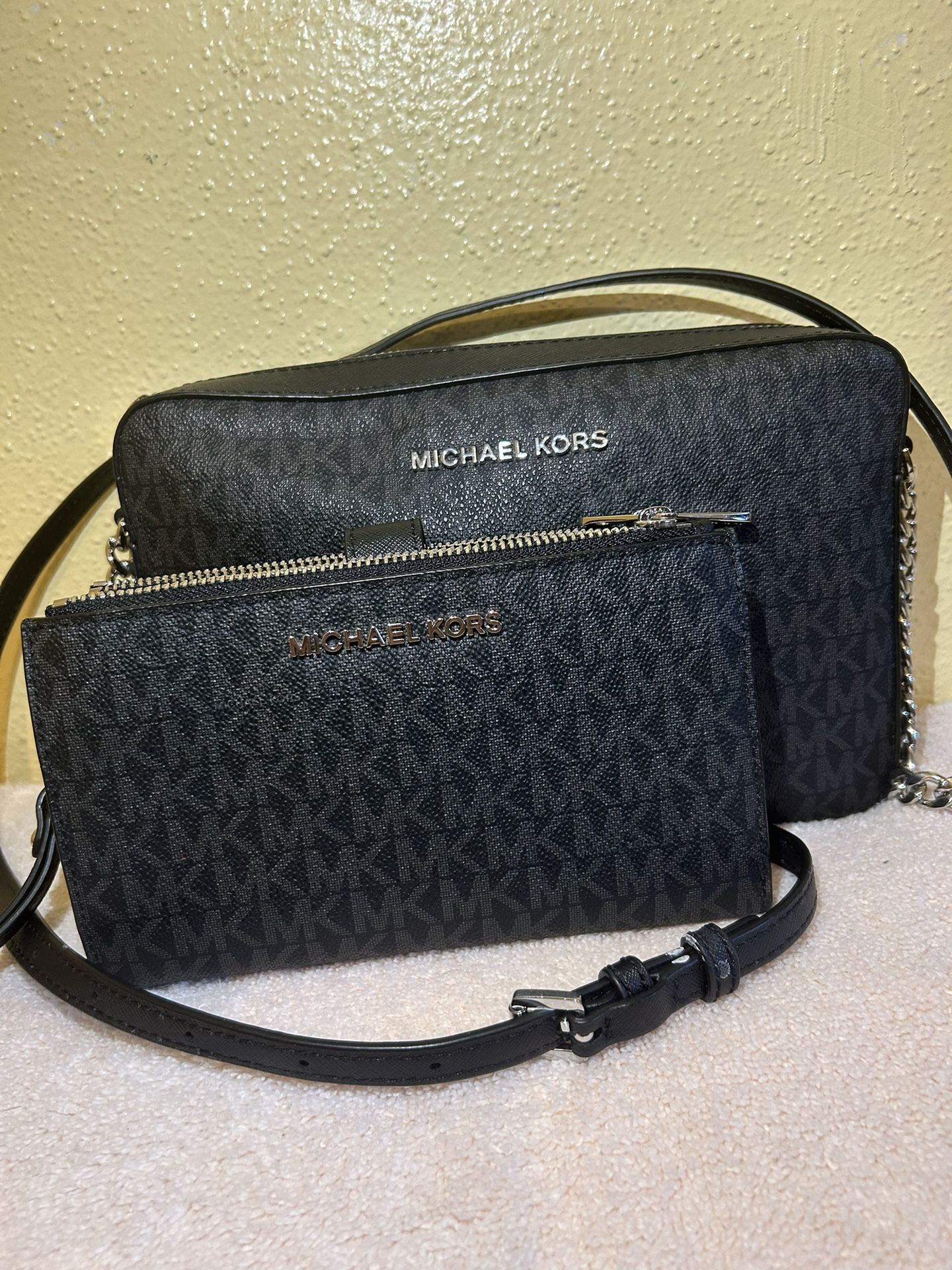 Michael Kors Crossbody Purse And Wallet