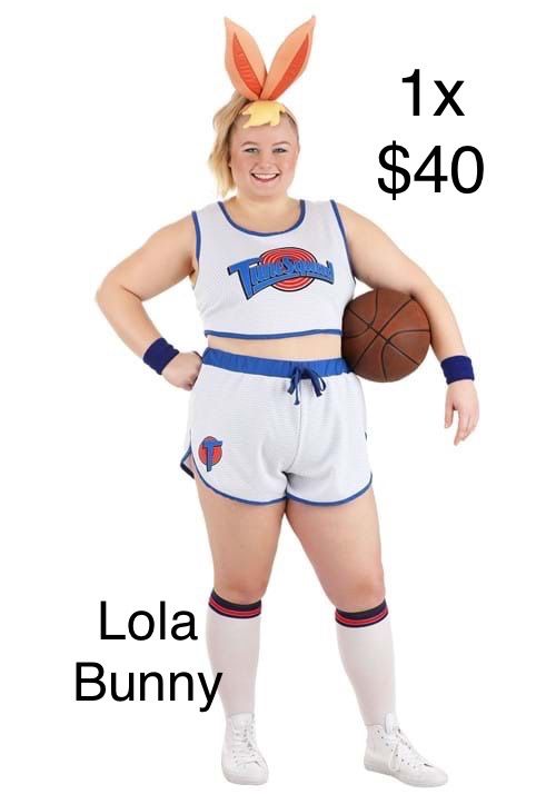 Plus size Lola Bunny Halloween Costume