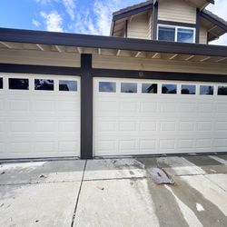 Amarr 3 Car Garage Doors 16x7 And 8x7