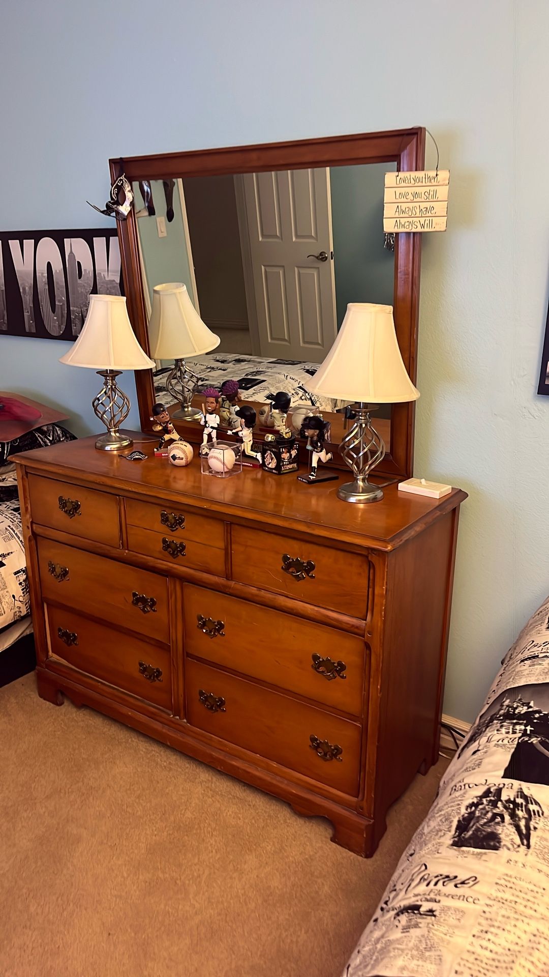 Solid Wood Maple Dresser