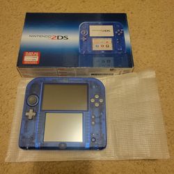 Crystal Blue Nintendo 2DS new in box