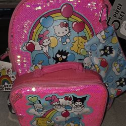 Hello Kitty 5pc Backpack 