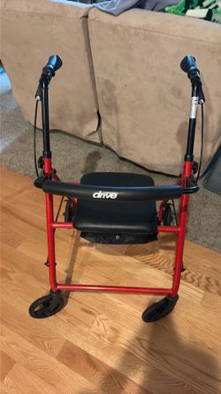 Drive walker with chair