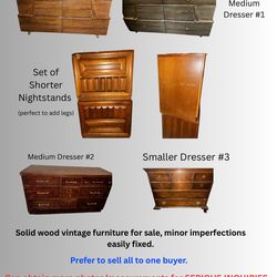 Vintage Furniture Lot for Sale