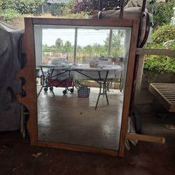 Antique mirror