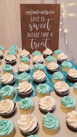 Love is sweet please take a treat sign