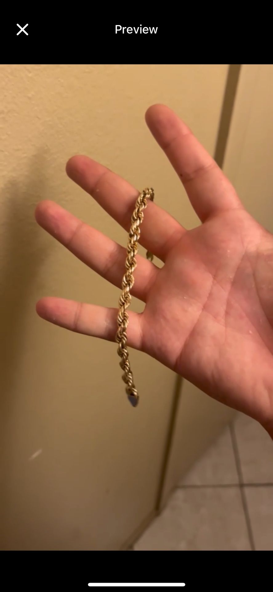 Gold Bracelet 