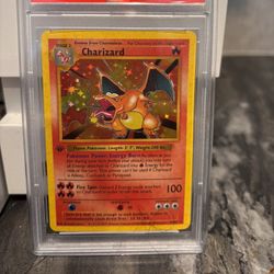 1999 Charizard Holo First Edition PSA 10