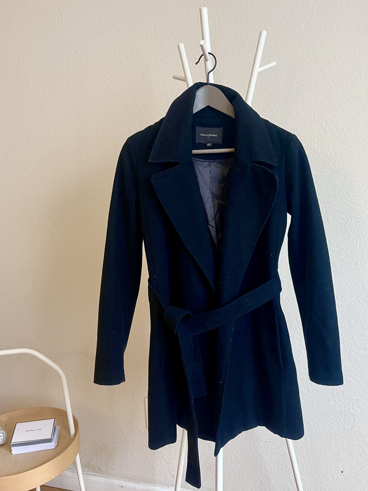 Banana Republic Coat-Black