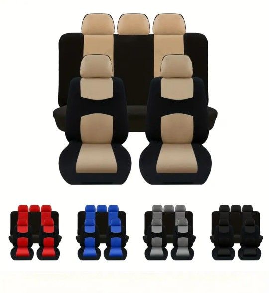 New Full Car Seat Covers For All Vehicles