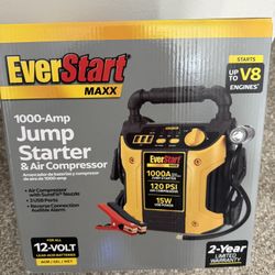 jump starter & Air compressor new