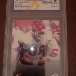 Tony Gonzales Rookie