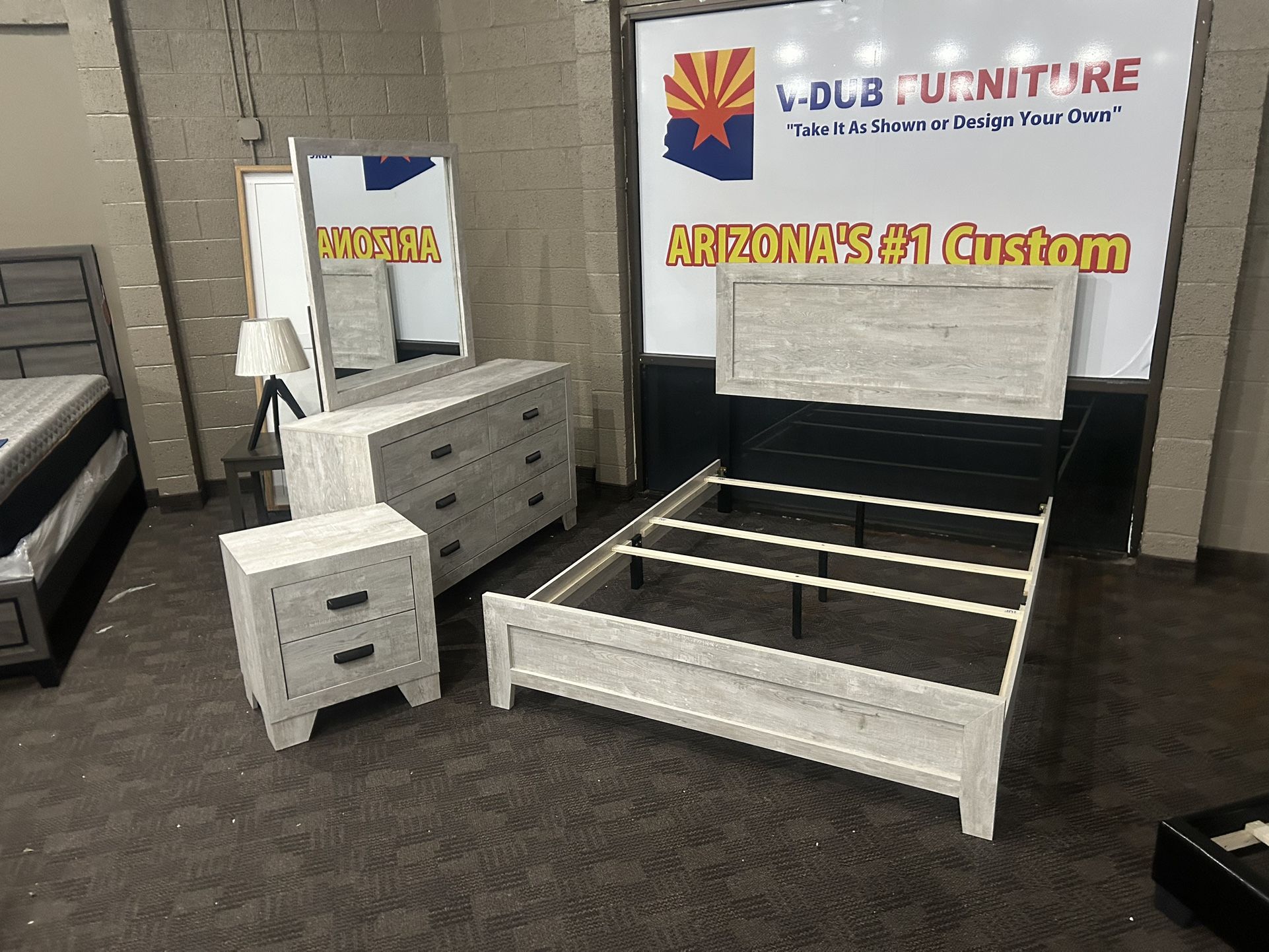 Off White Queen Bedroom Set