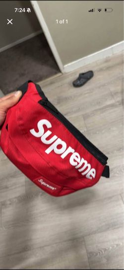 Supreme Red Waist Bag Fanny Pack