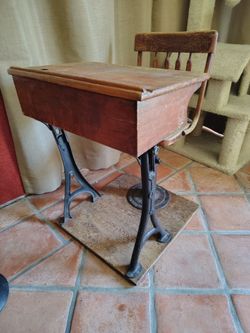 Antique School Desk